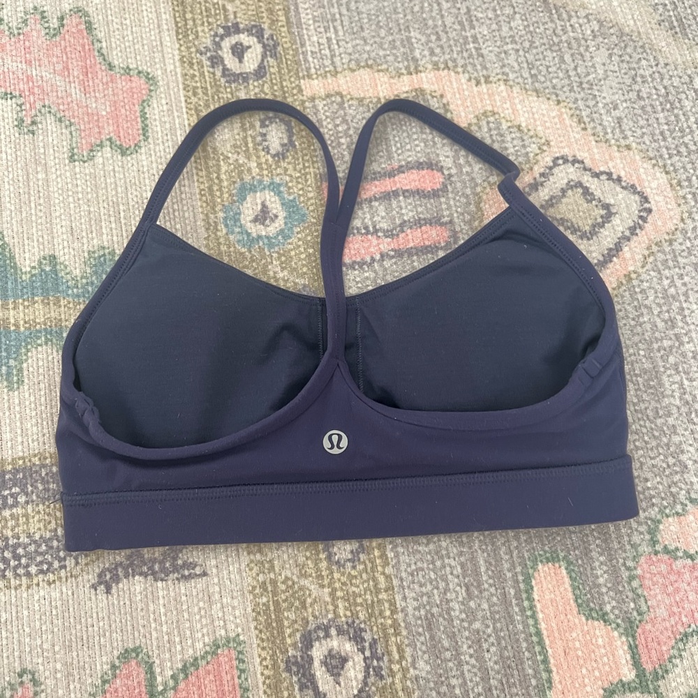 Lululemon Flow Y Nulu Bra - Navy
